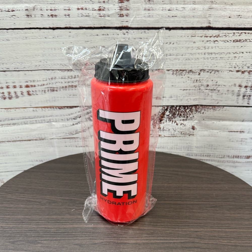 Prime Red Water Bottle